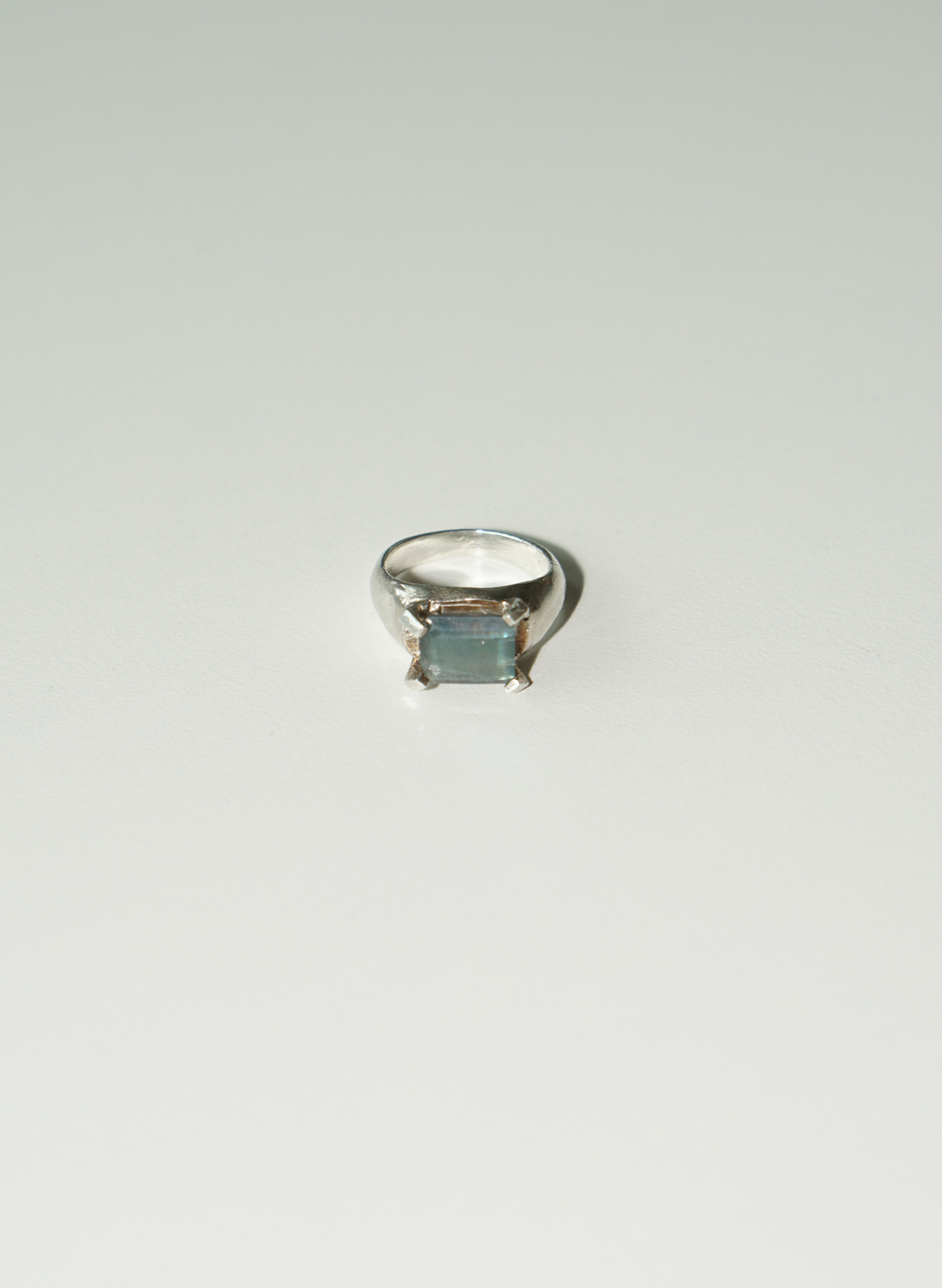 Aquamarine silver 925 Ring