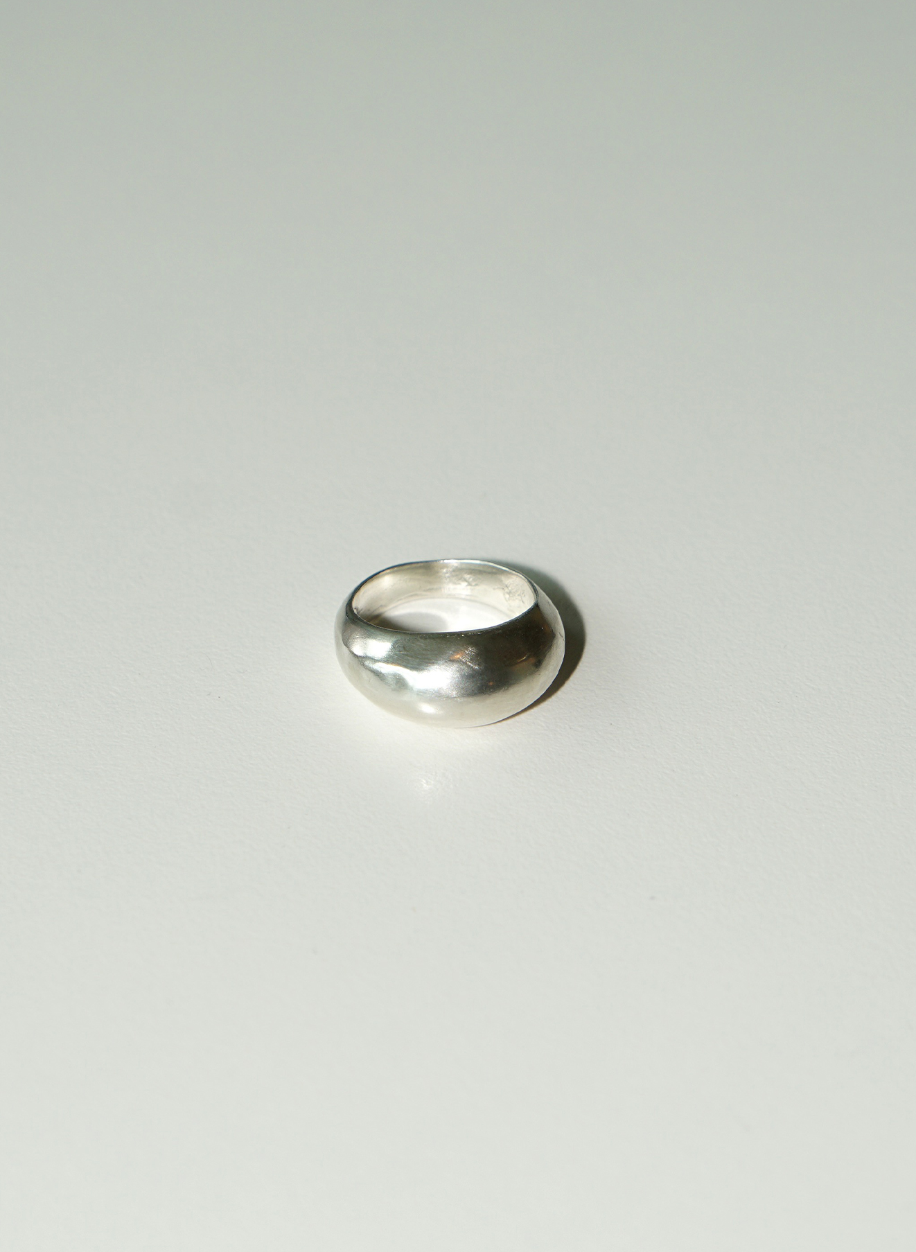 8mm bold silver 925 Ring